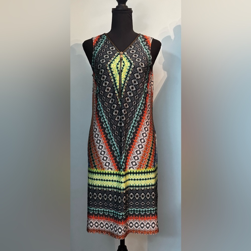 Colorful Patterned Dress